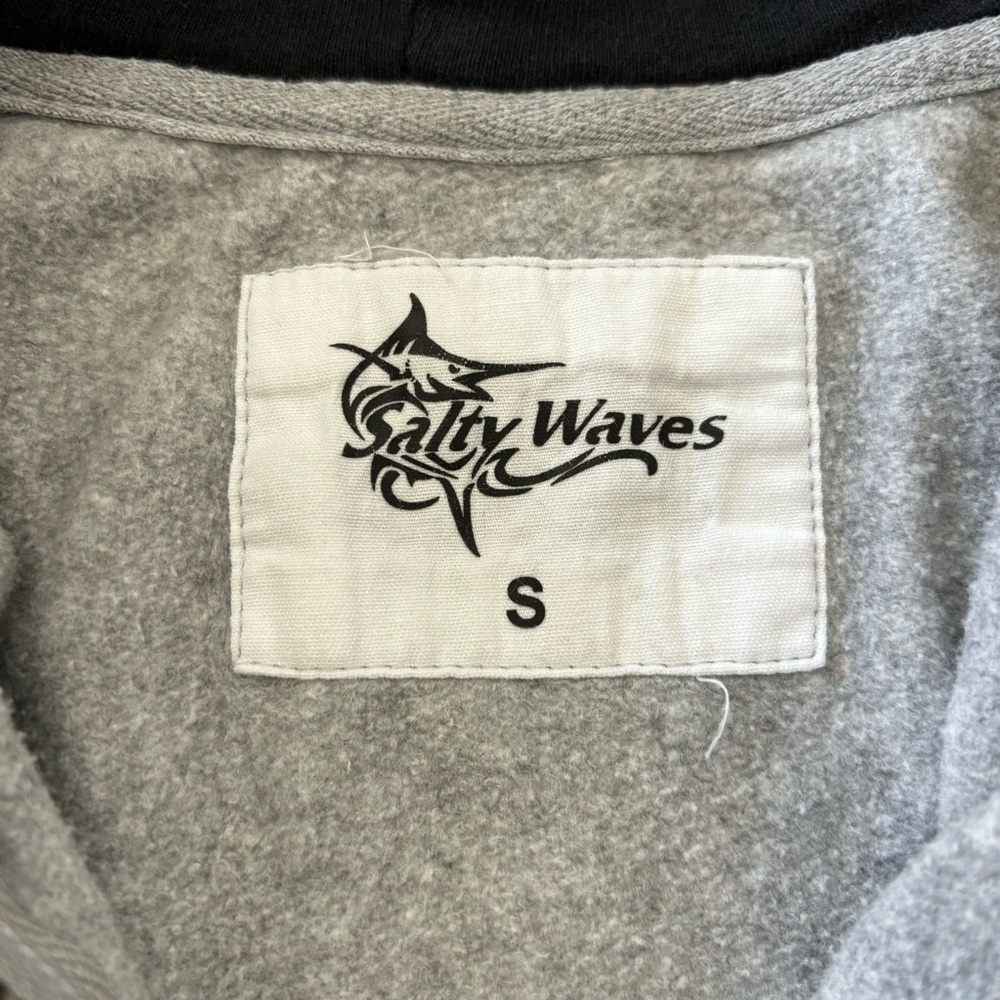 Bahamas Gray Zip Cozy Sweatshirt - size S​ - Picture 3 of 5